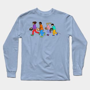 Childhood Hobby Horse Race Long Sleeve T-Shirt